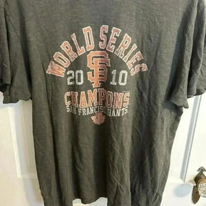 Banner World Series Championship San Francisco Giants 2010